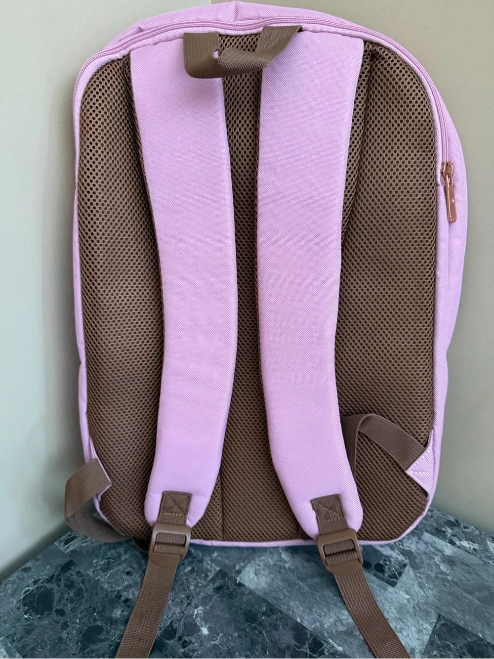 Delsey Paris Ramey Sky Peony Pink Laptop/Tavel/ Diaper Backpack